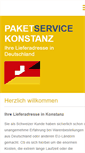 Mobile Screenshot of lieferadresse-in-konstanz.de
